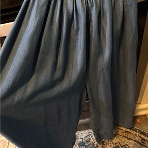 Blue Denim-Look Full jumpsuit